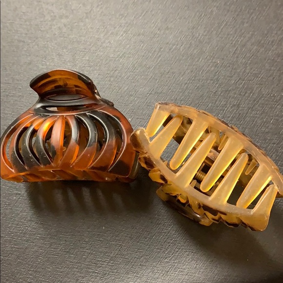 Pair of Hair Claws Clamps 2.25 x 1.75 - Picture 2 of 8